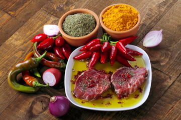 Filetto di bovino con spezie