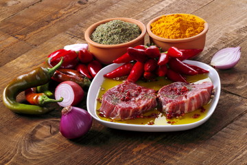 Filetto di bovino adulto con spezie