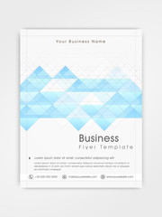 Business flyer, template or brochure design.