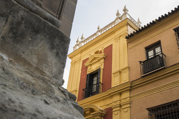 Obraz premium Skyline of Malaga Spain