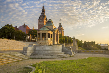 Wały Chrobrego(Tarasy Hakena) ,Szczecin ,Polska © Mike Mareen