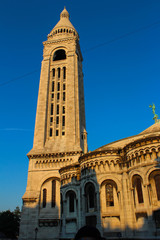 view of the Sacre-Coeur Basilica in Paris, France
