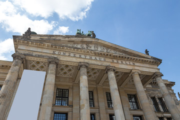 the konzerthaus berlin at the gendarmenmarkt berlin