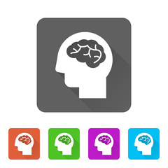 App Icon Long Shadow - 5 Colors