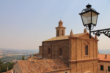 Fototapeta premium Church of St. Mark in Castelbellino, Italy