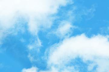 cloud and blue sky for background