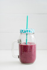 Smoothie in a glass