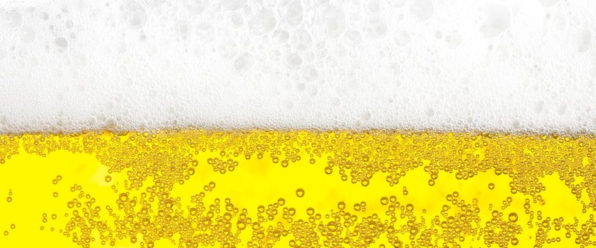 Biertextur im Bannerformat zur individuellen Verwendung