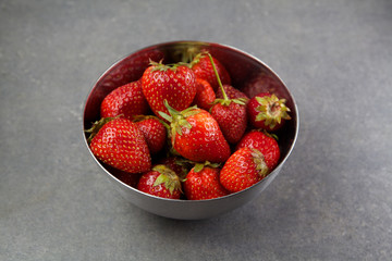 Strawberries in a Bowl