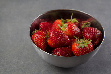 Strawberries in a Bowl
