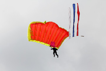 Parachute jumping