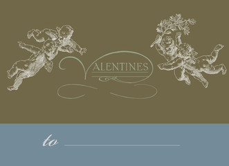 Valentines day gretting card