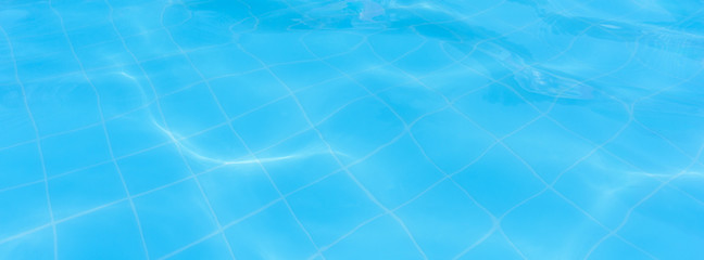 Blue pool water background