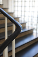 Treppenhaus mit Glasbausteinen