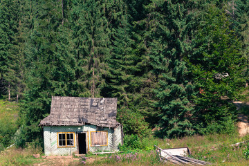 old wooden house