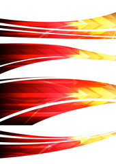 Vector : Arrow abstract background in stripe