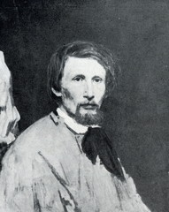Viktor Vasnetsov, russian painter (self-portrait, 1868)
