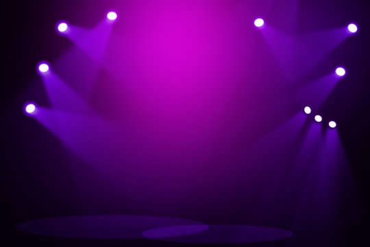 Purple stage background