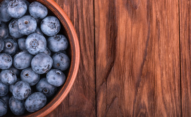 Blueberries in a bowl