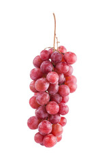 grapes isolated on over white background