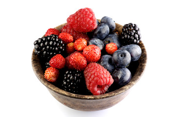 Fresh ripe berry in closeup