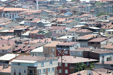 Fototapeta na wymiar Über den Dächern von Istanbul
