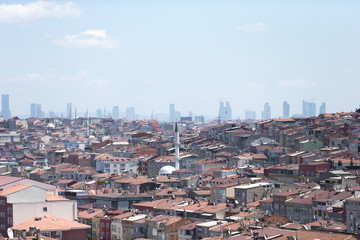 Fototapeta na wymiar Über den Dächern von Istanbul