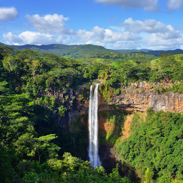 Fototapeta Chamarel falls