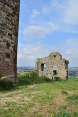 Der Desenberg mit Burgruine bei Warburg
