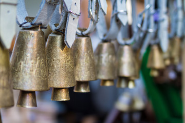 Old brass bells