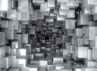 abstract background - 3D Cubes
