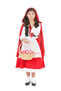 Halloween: Red Riding Hood Surprised