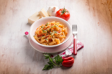 penne arrabbiata