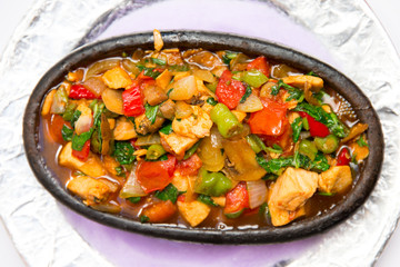 Auflauf - Hähnchen mit Gemüse