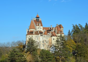 Fototapeta na wymiar Bran Castle - Dracula`s Castle
