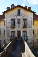 Old big abandoned house in Sintra