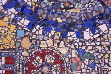 Fotobehang Mosaic Tiles © Jill Lang
