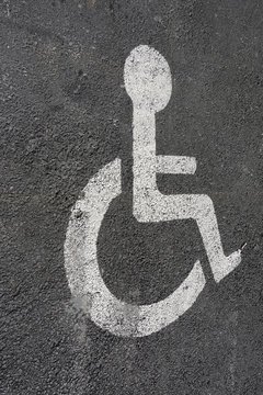 place pour handicapé