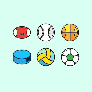 set of game balls