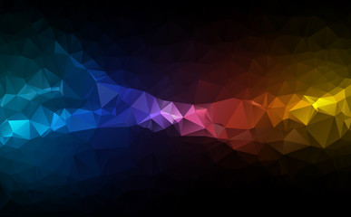 Fototapeta premium Triangles abstract