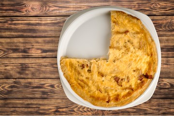 Quiche.