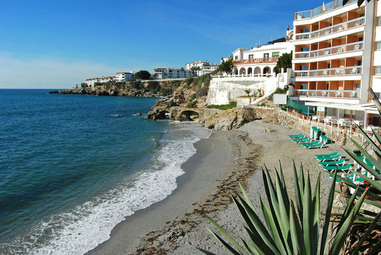 Playa de la Caletilla, Nerja, Málaga