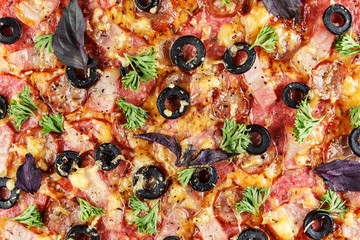 Pizza close-up