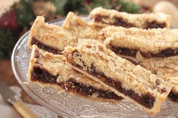 mincemeat Christmas slice