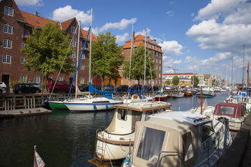 Danimarca, Copenaghen,un canale.
