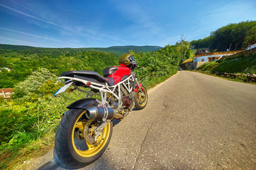 Obraz premium Motorbike on Road