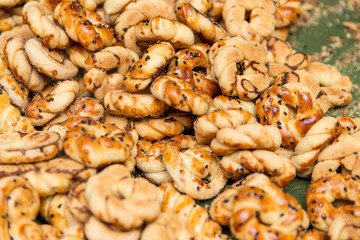 Salzgebäck - Tuzlu Kirabiye - gesalzene Cookies