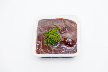 Pudding in der Schale