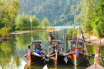 Obraz premium fishing boat