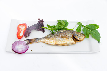 Gebratener Fisch